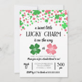 Invitation Un Charme Chanceux, Jour de la Saint Patrick de Ré (Devant)