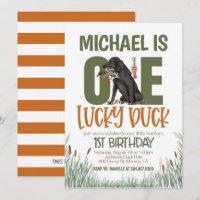 Un Chasse au Canard chanceux premier anniversaire