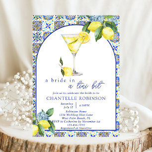 Invitation Un cocktail Mariage italien au citron de Tini Bit