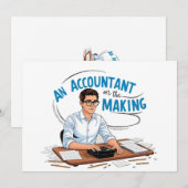 Invitation Un comptable sur la réalisation (Devant / Derrière)