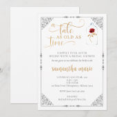 Invitation Un conte aussi vieux que l'époque de l'Invitation  (Devant / Derrière)