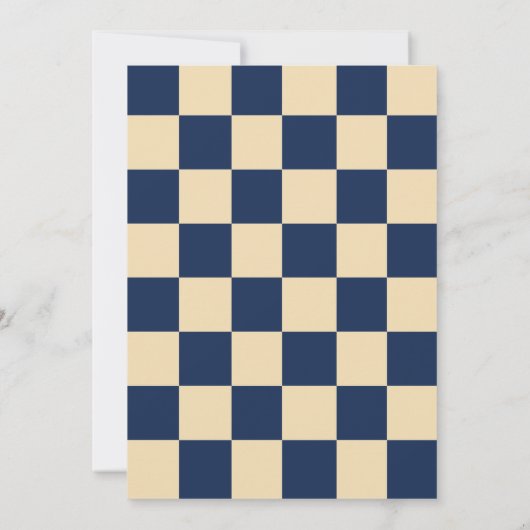 Invitation Un Cool Dude 1er anniversaire (Dos)