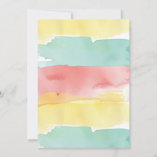 Invitation Un Dans L'Invitation Du Sun Pool Party (Dos)