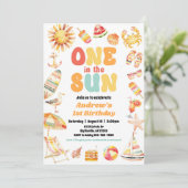 Invitation Un Dans L'Invitation Du Sun Pool Party (Debout devant)