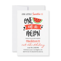Un dans un melon | Bébé Anniversaire