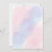 Invitation Un de ces beaux montgolfières premier anniversaire (Dos)