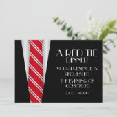 Invitation Un Dîner De Cravate Rouge (Debout devant)
