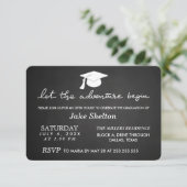 Invitation Un Diplôme En Maison Ouverte Laisser L'Aventure Co (Debout devant)