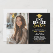 Invitation Un diplôme Hotter - Graduation Photo - Grad Party (Devant)