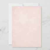 Invitation Un doux Baby shower de pastèque bébé (Dos)