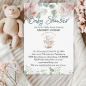 Invitation Un Dragon Bébé est sur le chemin Baby shower Invit