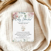 Invitation Un Dragon Bébé est sur le chemin Baby shower Invit