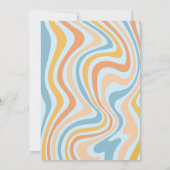 Invitation Un Éffrayant Dude Retro Halloween Premier annivers (Dos)