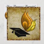 Invitation Un Élégant événement de graduation - SRF (Devant / Derrière)