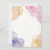 Invitation Un endroit pour appeler notre propre maison rouge  (Dos)