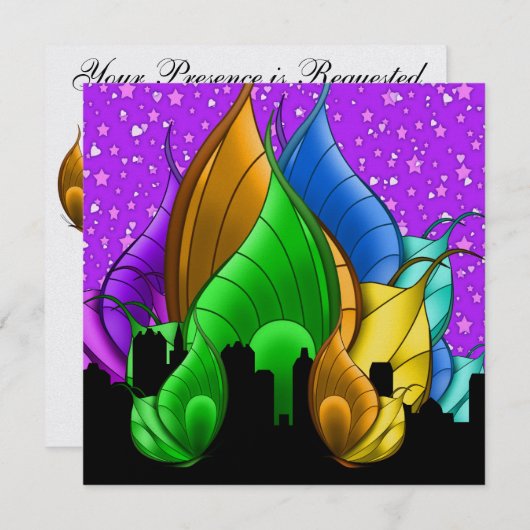 Invitation Un événement d'envergure royale - SRF (Devant / Derrière)