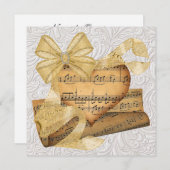 Invitation Un Événement Royalement Élégant (Devant / Derrière)