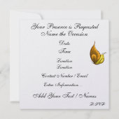 Invitation Un événement royalement élégant - SRF (Dos)