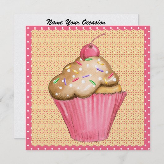 Invitation Un événement tout simple - FRS (Devant / Derrière)