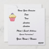 Invitation Un événement tout simple - FRS (Dos)