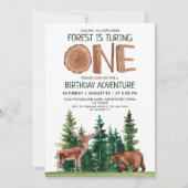 Invitation Un Explorer 1er anniversaire (Devant)