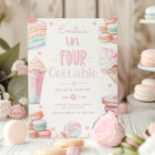 Invitation Un-Four Gettable pastel Sweets 4e anniversaire
