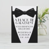 Invitation Un gala tenue en tenue de soirée (Debout devant)