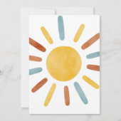 Invitation Un Garçon Heureux (Dos)