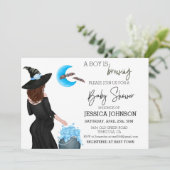 Invitation Un garçon prépare de l'eau de sorcière aquarelle p (Debout devant)