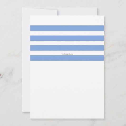 Invitation Un garçon sur Scooter fête d'anniversaire (Dos)