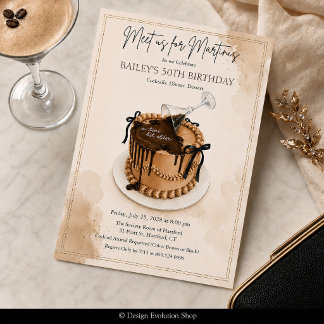 Invitation Un Gâteau D'anniversaire Un Peu Plus Vieux
