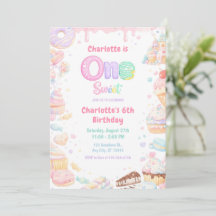 Un gâteau pastel sucré pour un 1er anniversaire