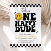 Invitation UN JEUX MEC Sourire Visage premier anniversaire