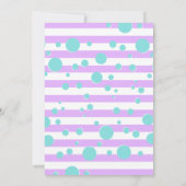 Invitation Un joli petit Baby shower de sirène 🤰 (Dos)