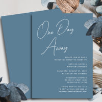 Un Jour Plus Loin, Script Whimsical Bleu Dusty