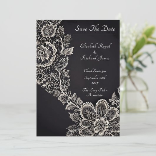 Invitation Un jour pour se souvenir de Lacy Mariage (Debout devant)