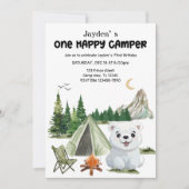 Invitation 🎉 Un Joyeux Camper Anniversaire - Aventure Attend (Devant)