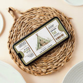 Invitation Un joyeux Camper Premier billet d'anniversaire