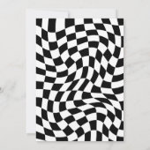 Invitation Un joyeux garçon de 1er anniversaire (Dos)