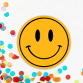 Invitation Un joyeux Mec 1er Anniversaire Visage souriant