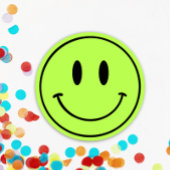 Invitation Un joyeux Mec 1er Anniversaire Visage souriant