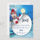 Invitation Un joyeux Noël (Devant)