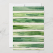 Invitation Un joyeux petit Baby shower d'animaux de Noël (Dos)