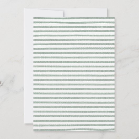 Invitation Un lapin devient un garçon Anniversaire (Dos)