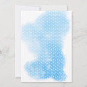 Invitation Un lapin devient un garçon Anniversaire (Dos)