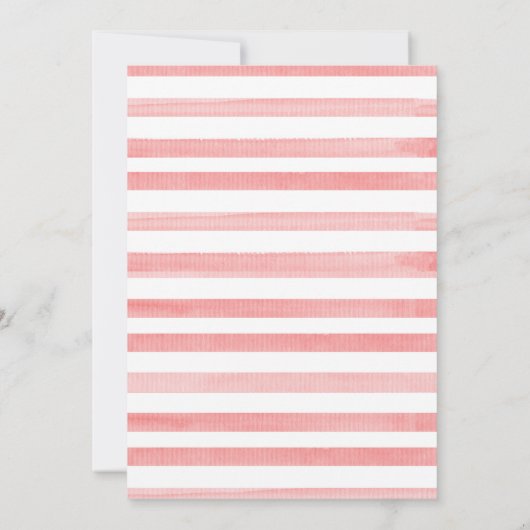 Invitation Un Lapin Est Un Lapin 1Er Anniversaire Fête (Dos)