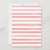 Invitation Un Lapin Est Un Lapin 1Er Anniversaire Fête (Dos)