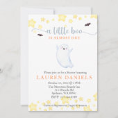 Invitation Un Little Boo est presque attendu Baby shower d'Ha (Devant)