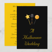 Invitation "Un mariage de Halloween" - (sucrerie de (Devant / Derrière)