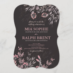Invitation Un Mariage de rêve pour une nuit d'été